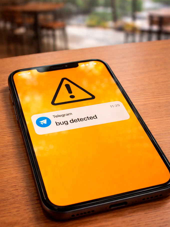 Error alerts via Telegram